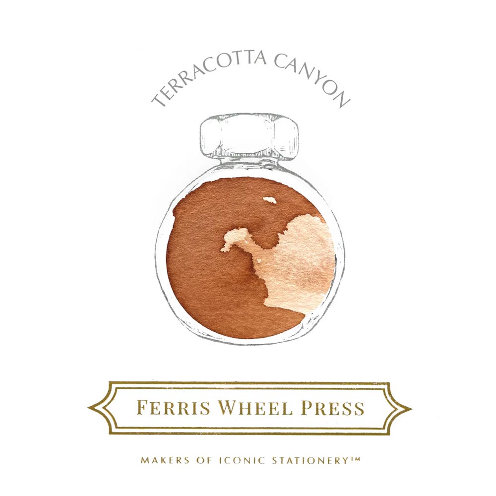Ferris Wheel Press Fountain Pen Ink 38ml Terracotta Canyon