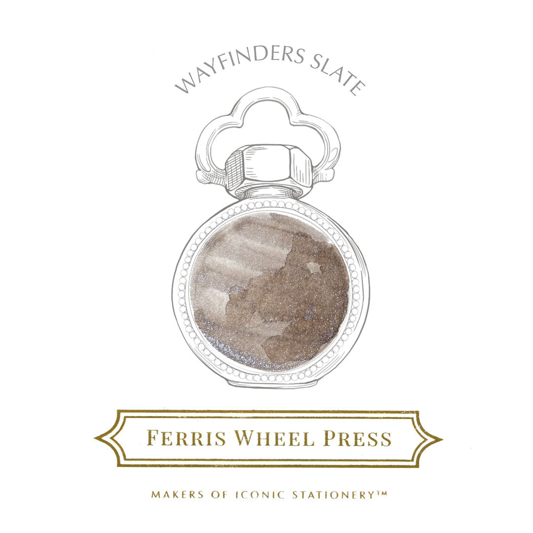 Ferris Wheel Press Fountain Pen Ink 38ml Wayfinders Slate