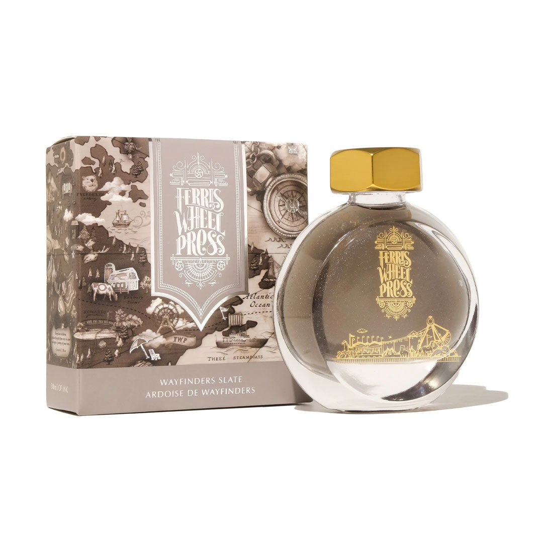 Ferris Wheel Press Fountain Pen Ink 38ml Wayfinders Slate