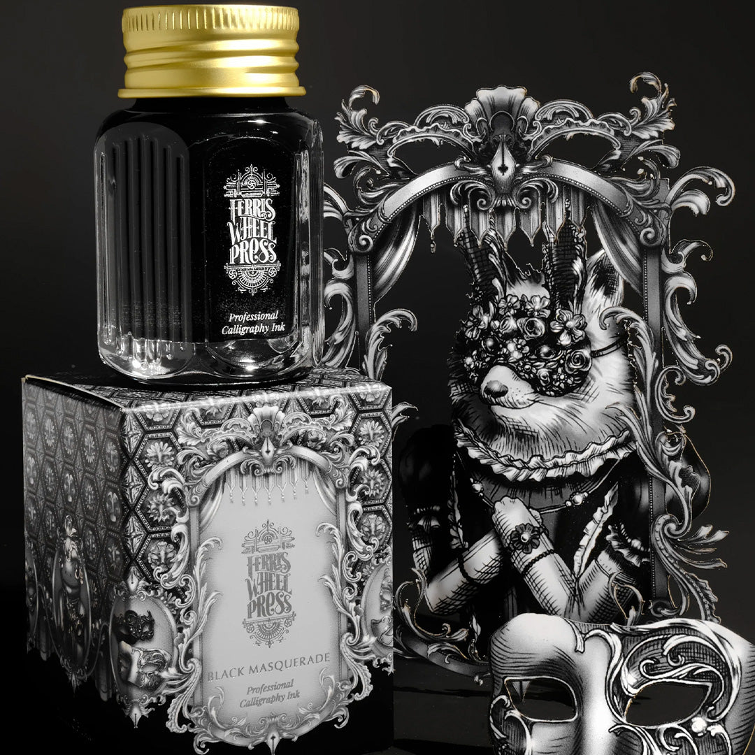 Ferris Wheel Press Calligraphy Ink 28ml Black Masquerade