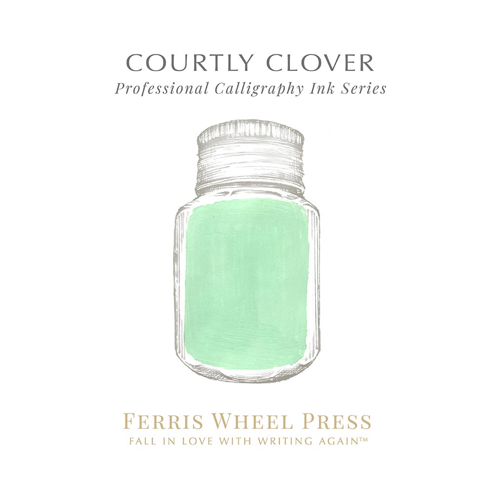 Ferris Wheel Press Calligraphy Ink 28ml Courtly Clover