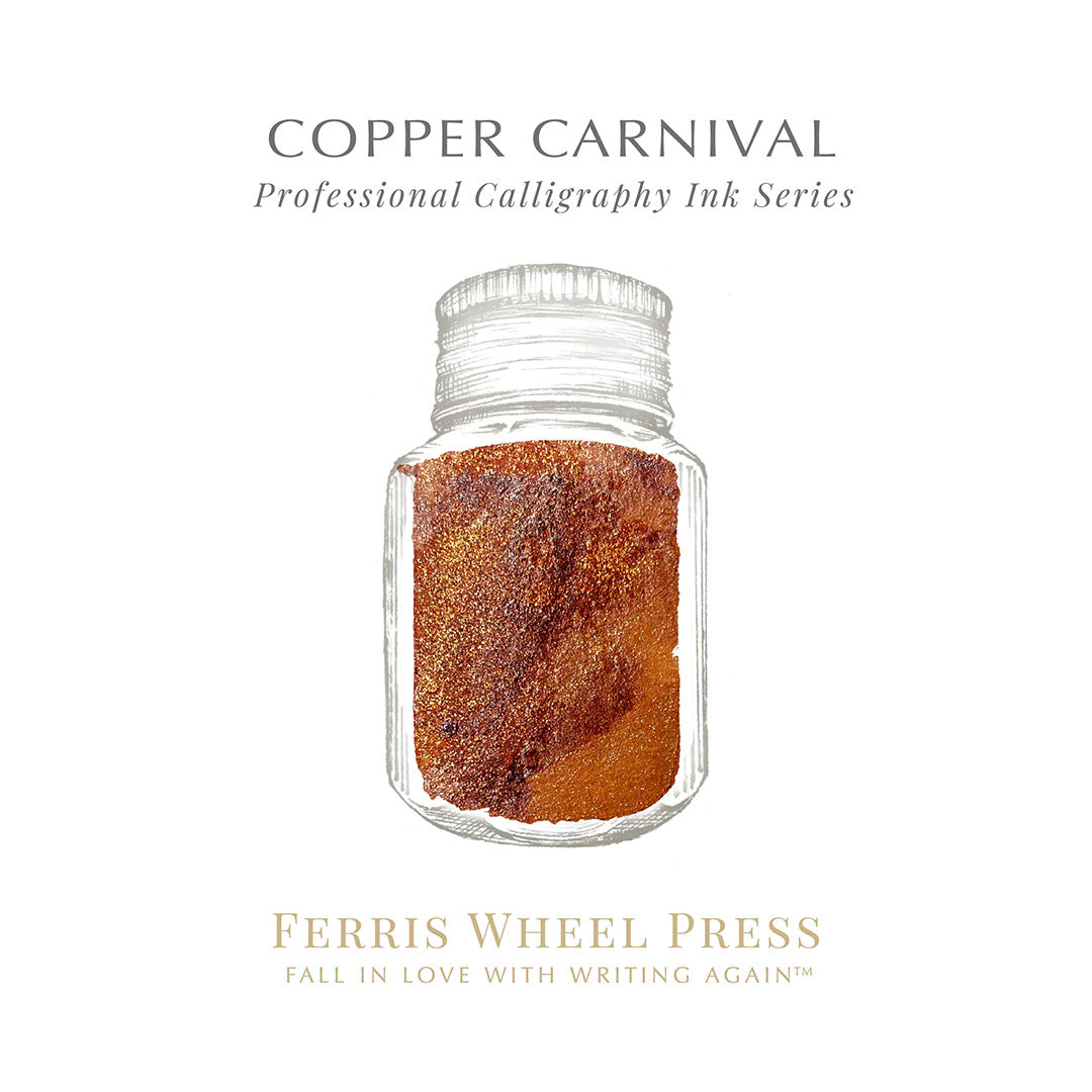 Ferris Wheel Press Calligraphy Ink 28ml Copper Carnival