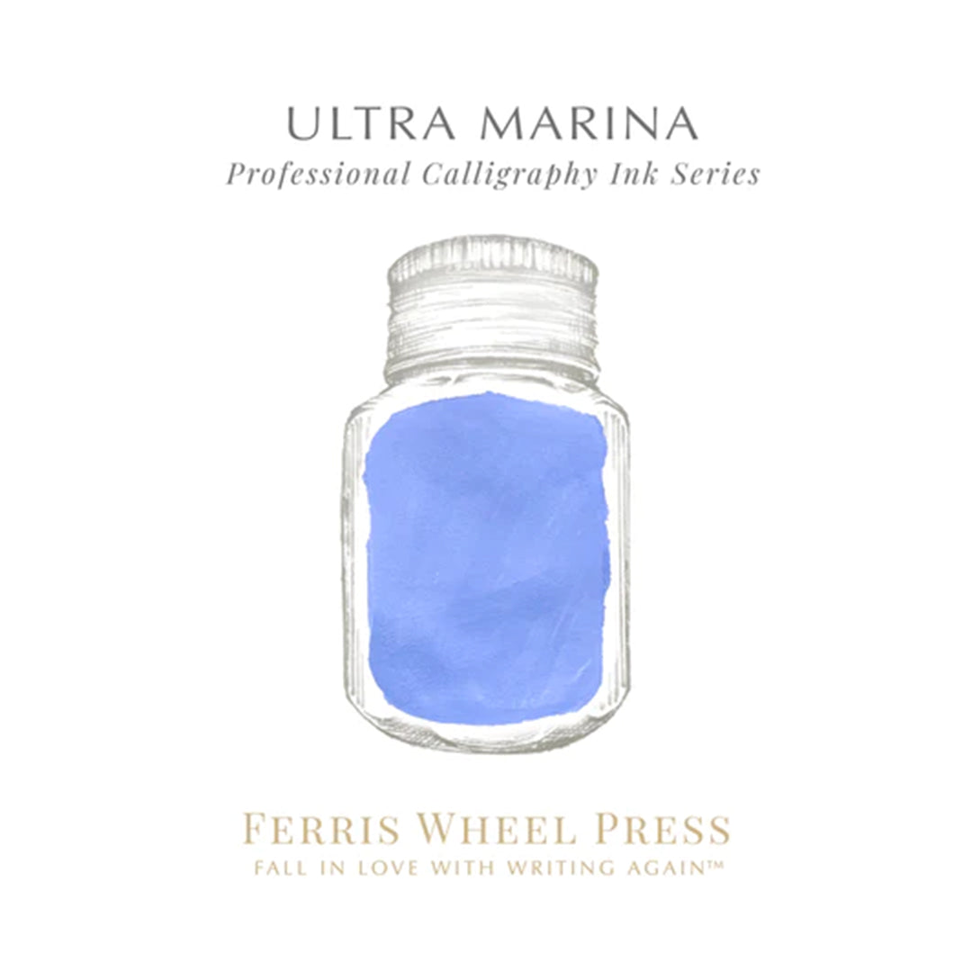 Ferris Wheel Press Calligraphy Ink 28ml Ultra Marina