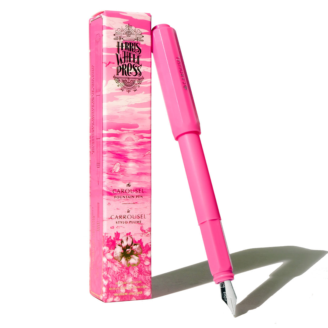 Ferris Wheel Press Carousel Fountain Pen Malibu Blush Limited Edition