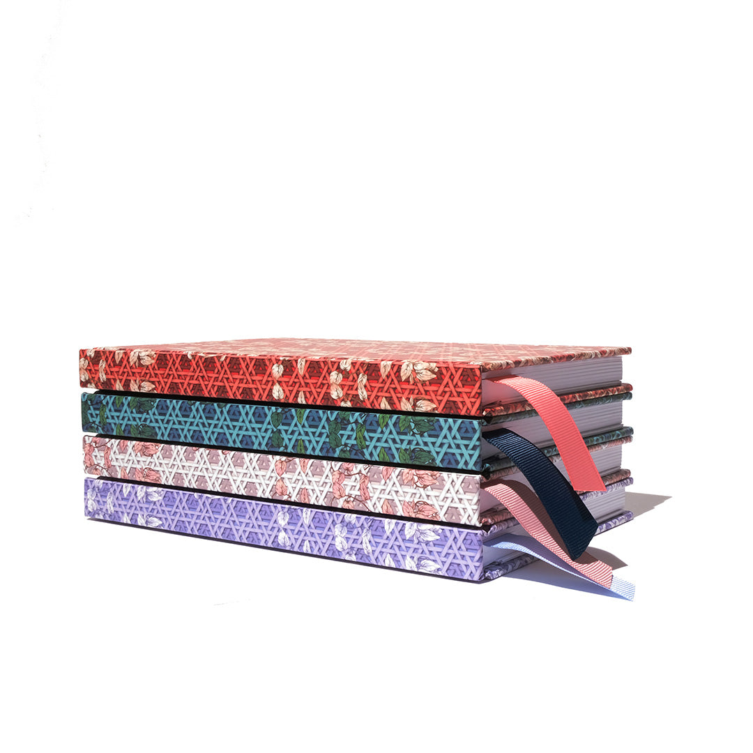 Ferris Wheel Press A5 Sketchbook Enveloped in Rattan Teal