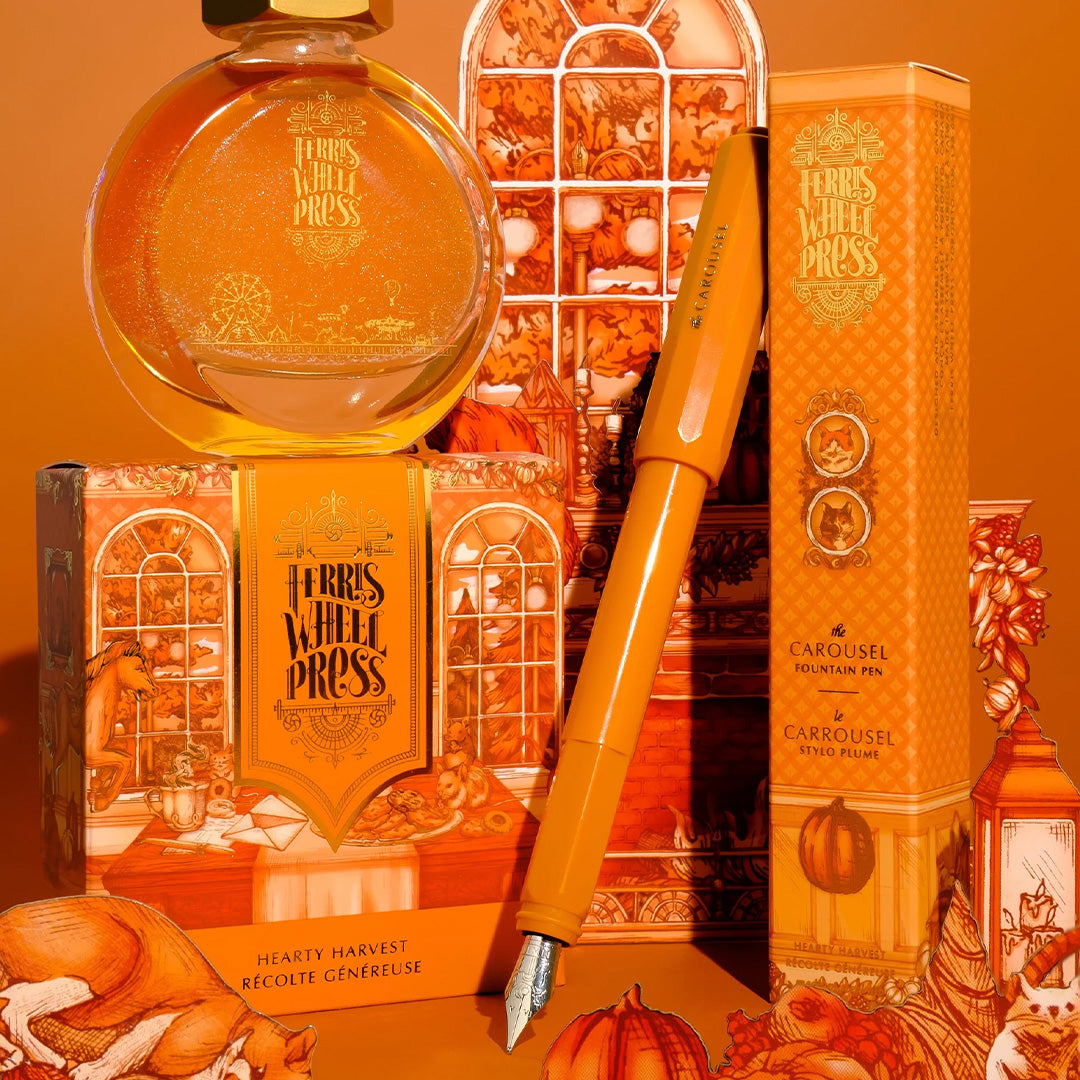 Ferris Wheel Press Carousel Fountain Pen Hearty Harvest Fine