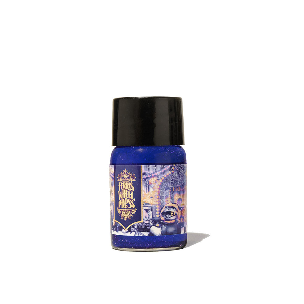 Ferris Wheel Press Everyday Fountain Pen Ink 10ml Brilliant Blue Boulevard