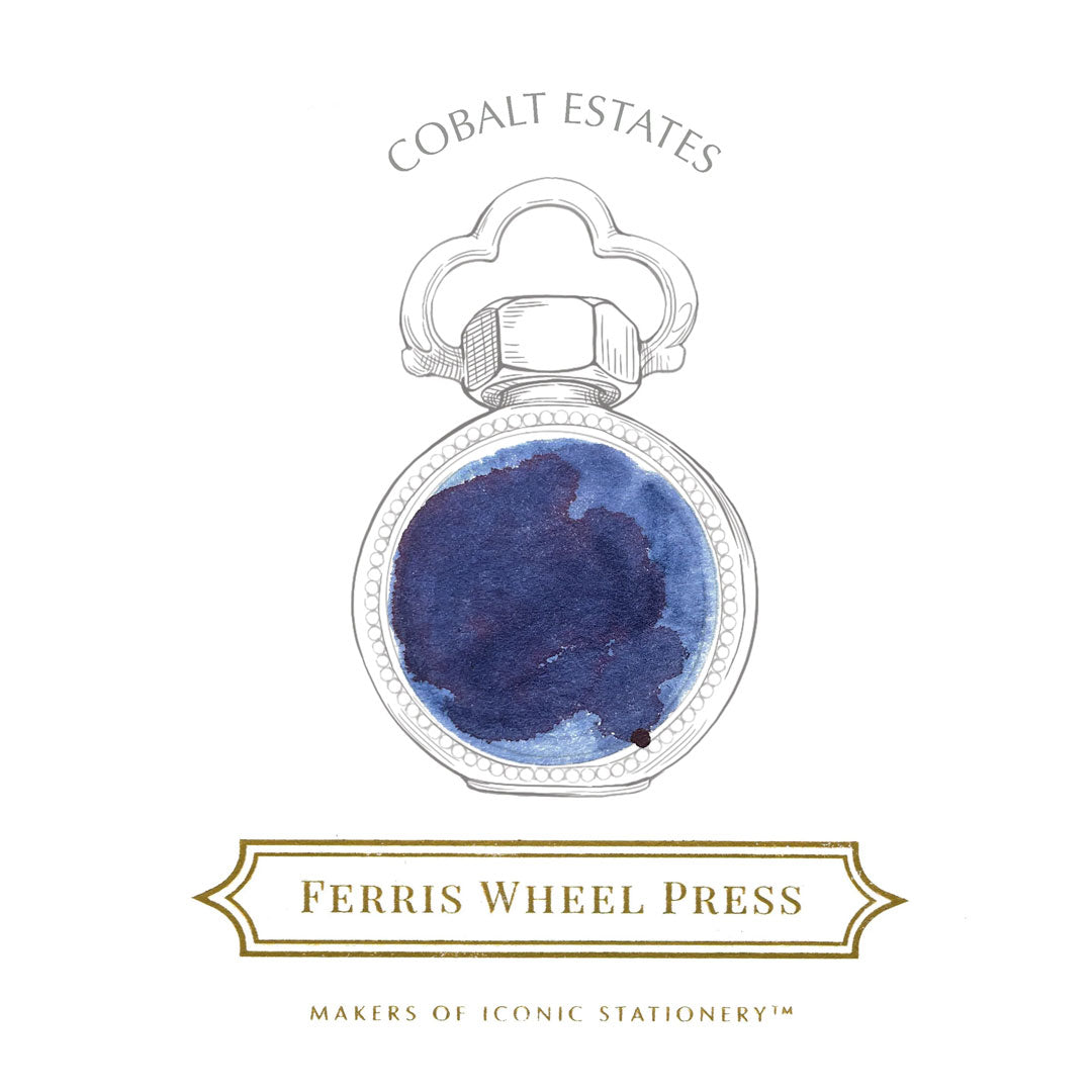 Ferris Wheel Press Everyday Fountain Pen Ink 10ml Cobalt Estates