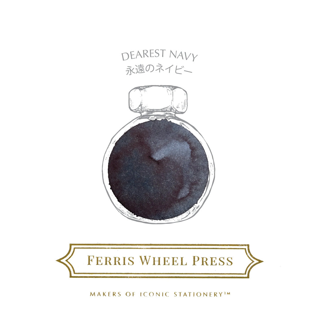 Ferris Wheel Press Everyday Fountain Pen Ink 10ml Dearest Navy