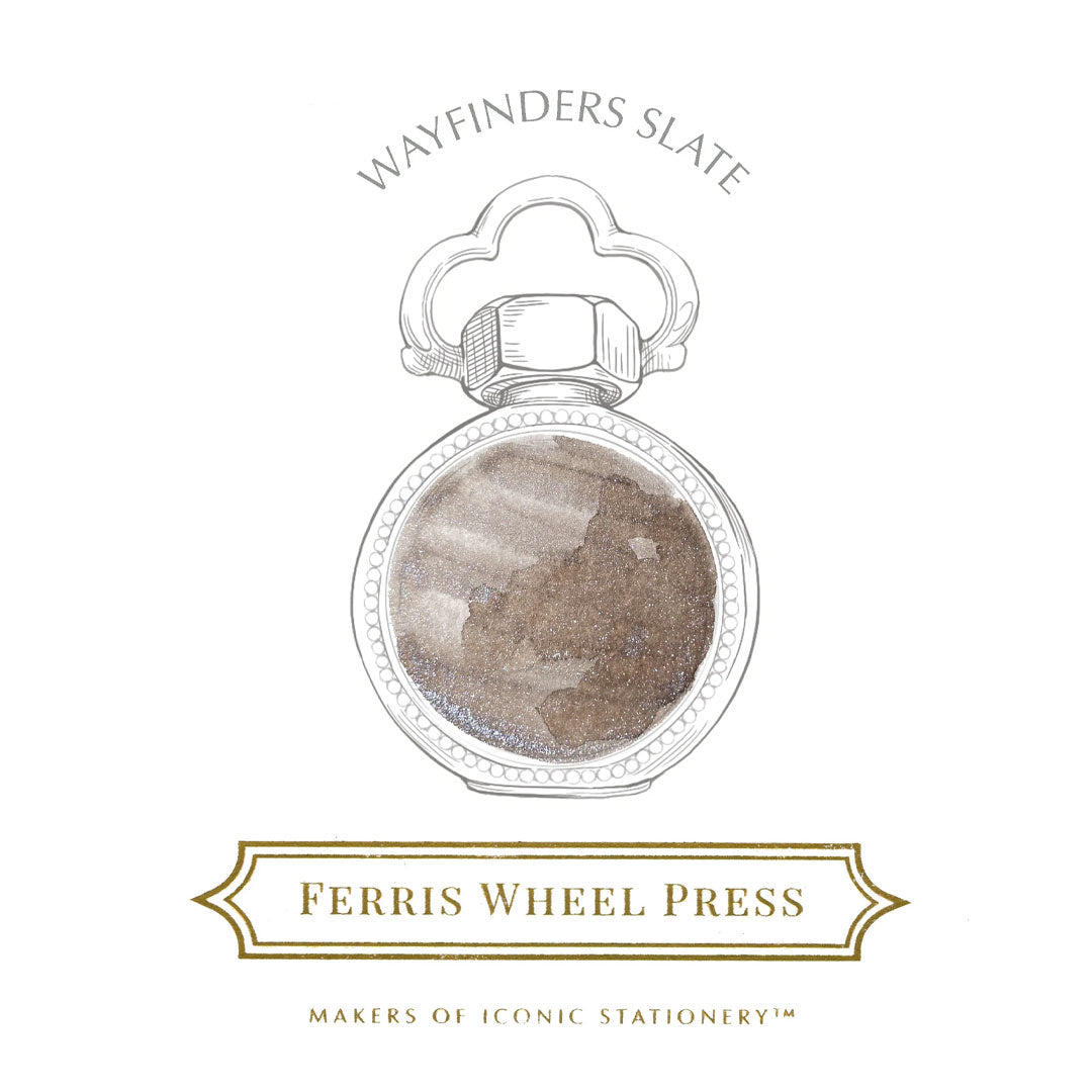 Ferris Wheel Press Everyday Fountain Pen Ink 10ml Wayfinders Slate