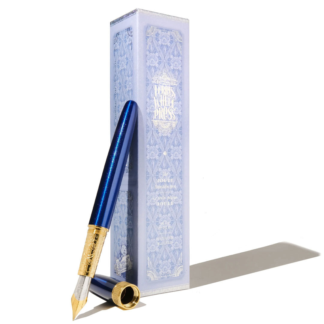 Ferris Wheel Press 2025 Limited Edition The Joule Fountain Pen Blue Revelry