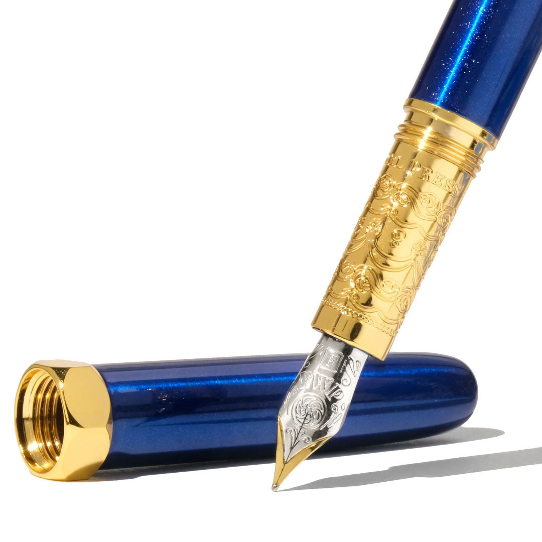 Ferris Wheel Press 2025 Limited Edition Bijou Fountain Pen Blue Revelry