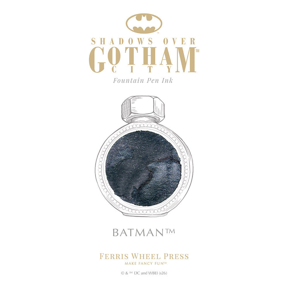 Ferris Wheel Press x Warner Bros. Batman Pen and Ink Set Batman
