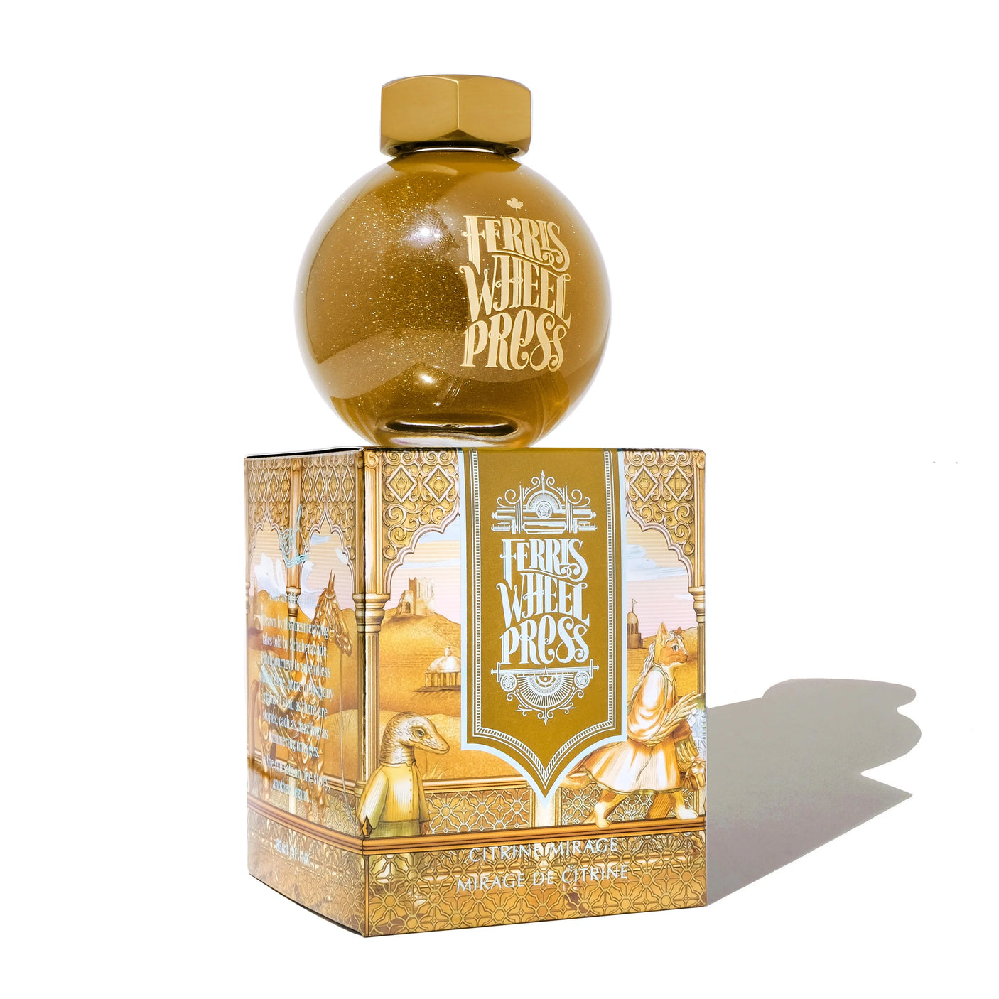 Ferris Wheel Press Ferritales Fountain Pen Ink 85ml Citrine Mirage