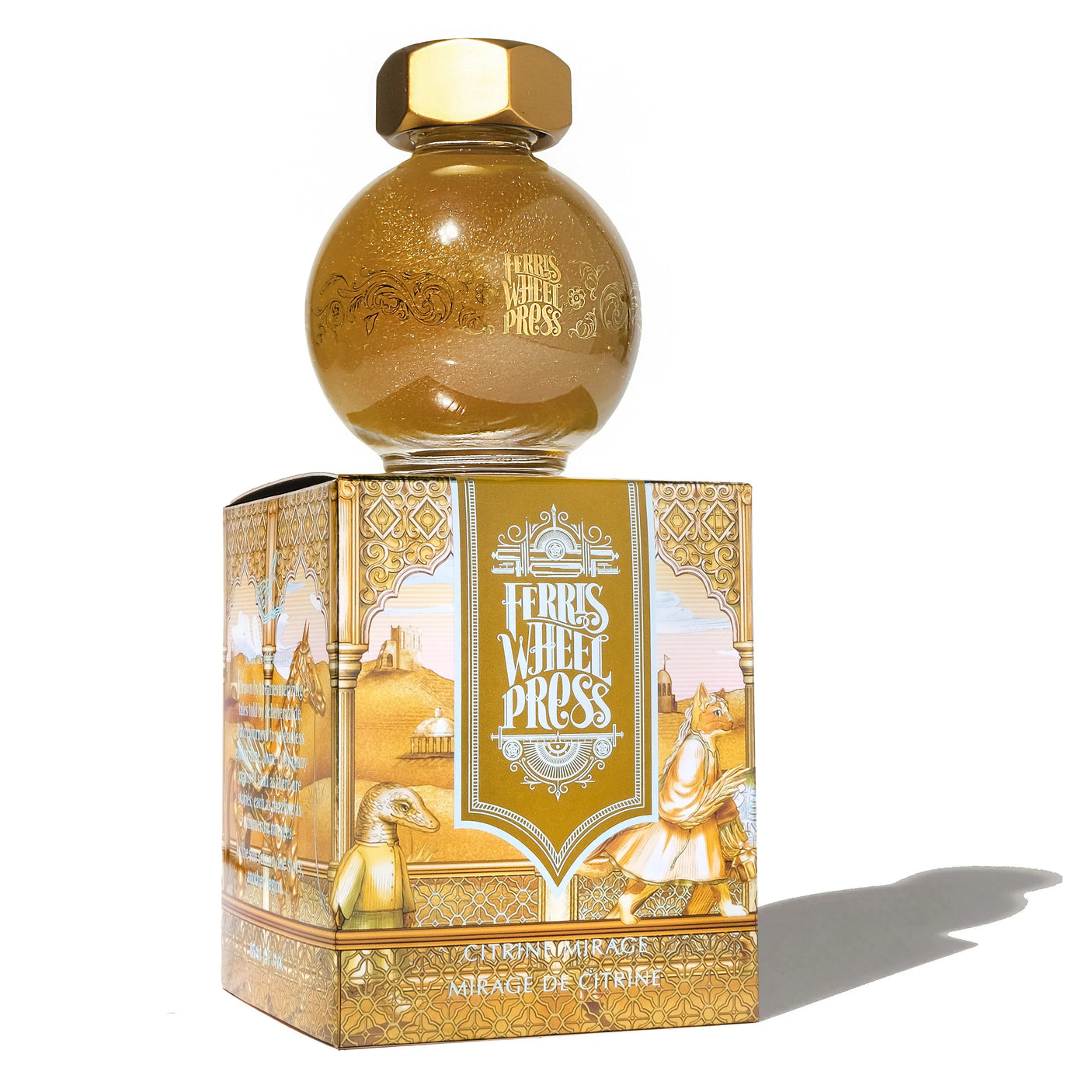 Ferris Wheel Press Ferritales Fountain Pen Ink 20ml Citrine Mirage