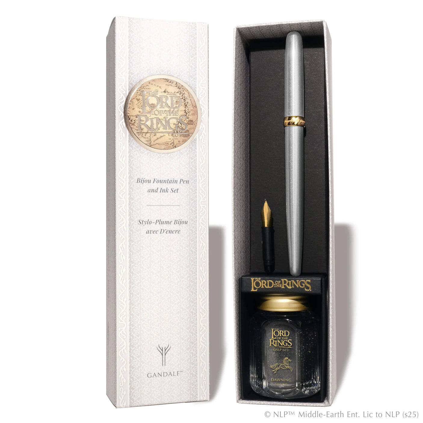 Ferris Wheel Press Lord of the Rings Bijou Fountain Pen and 28ml Ink Set Gandalf