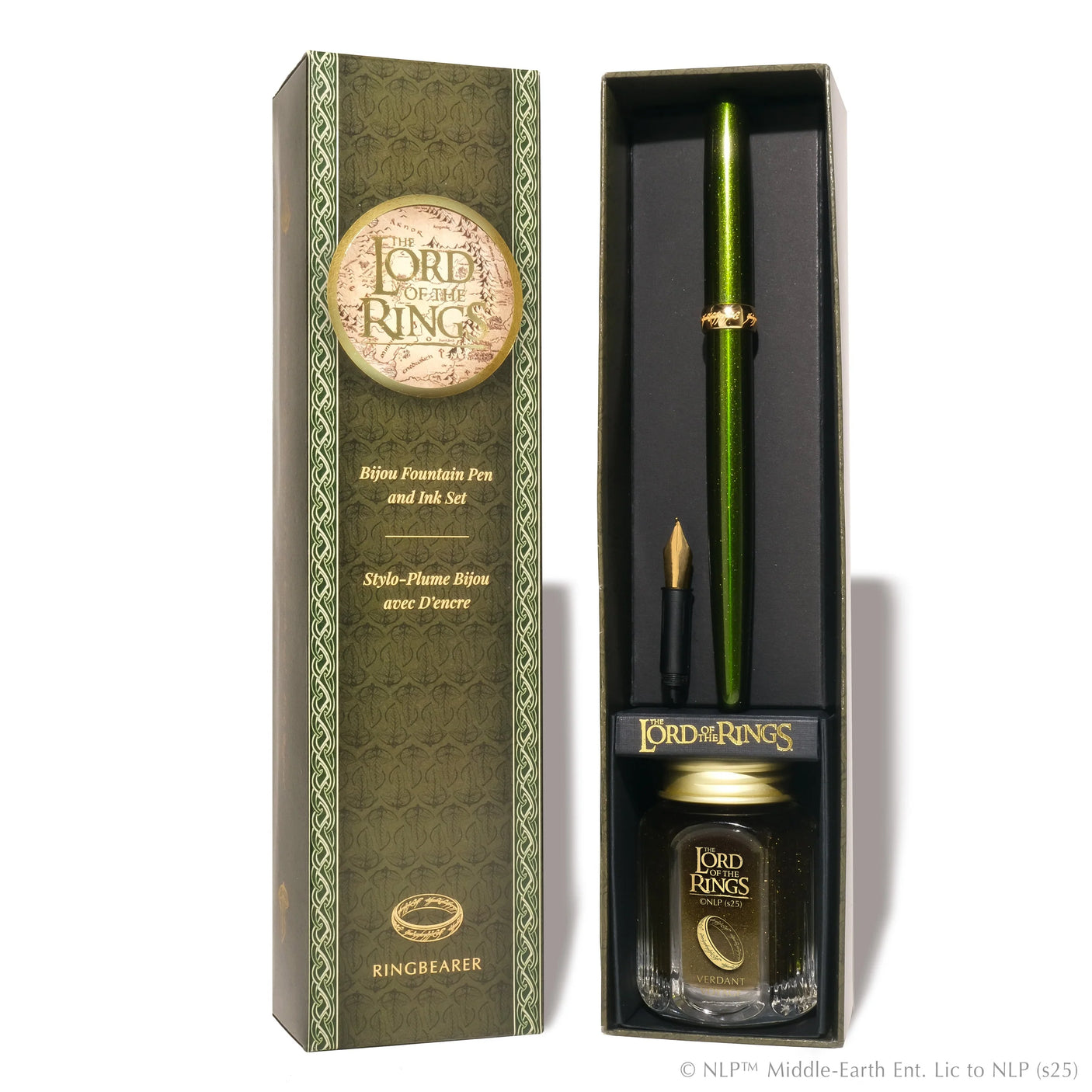 Ferris Wheel Press Lord of the Rings Bijou Fountain Pen and 28ml Ink Set Ringbearer
