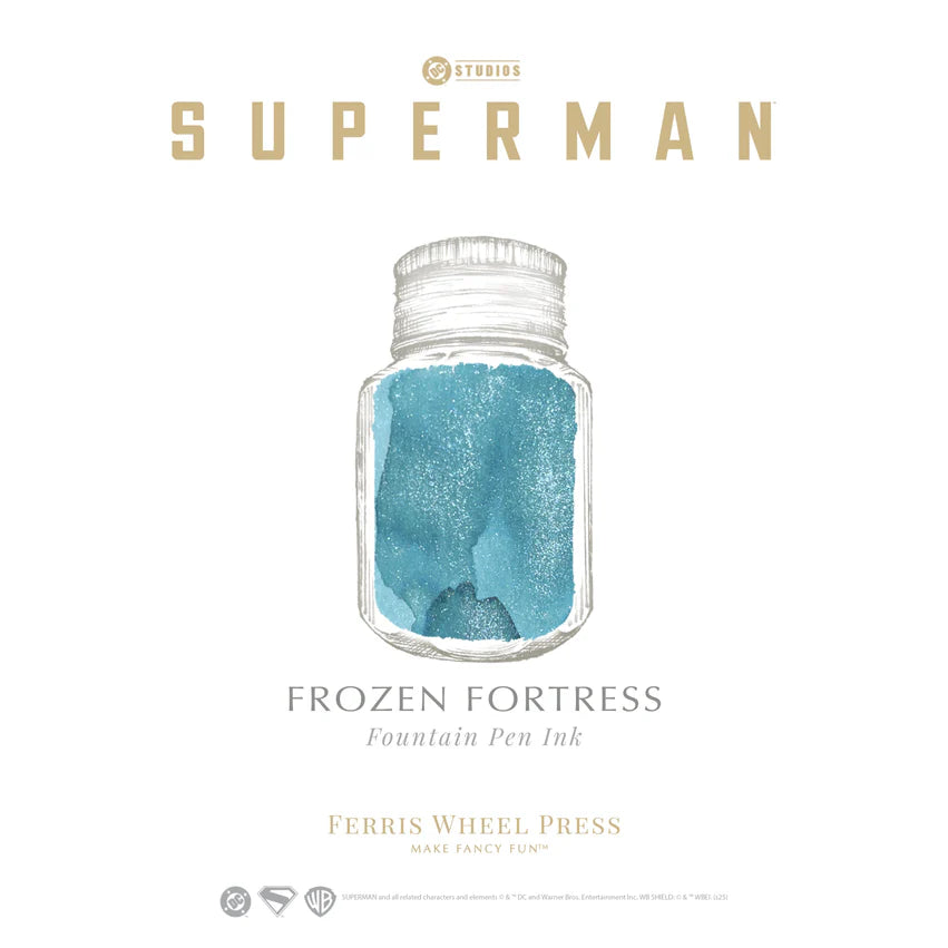 Ferris Wheel Press Superman Fountain Pen Ink 28ml Frozen Fortress