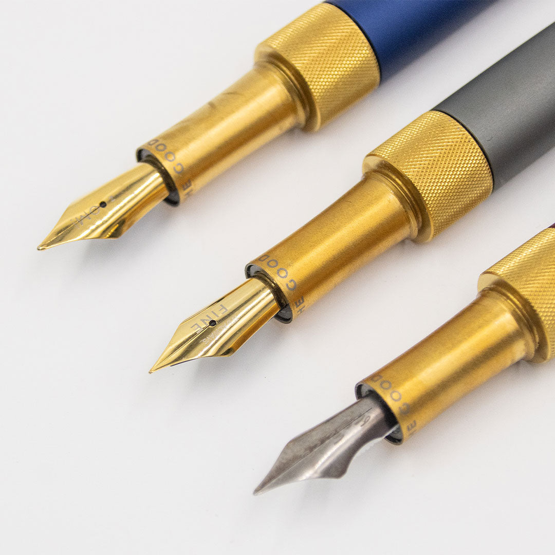 The Good Blue R615 Fountain Pen Super Matte Series Shadow Zoom Nib Plastic Feed