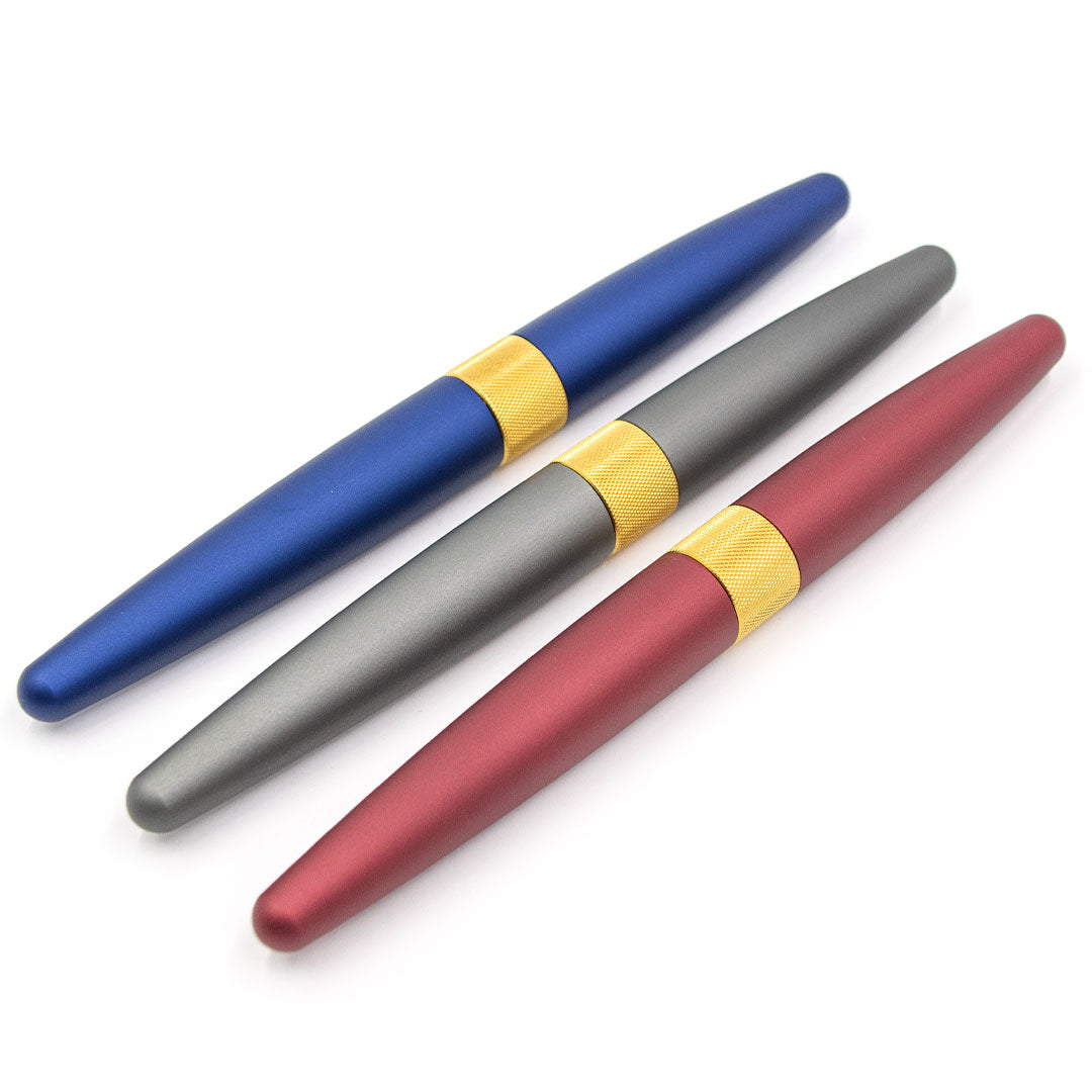 The Good Blue R615 Fountain Pen Super Matte Series Photon Blue Broad Nib Plastic Feed