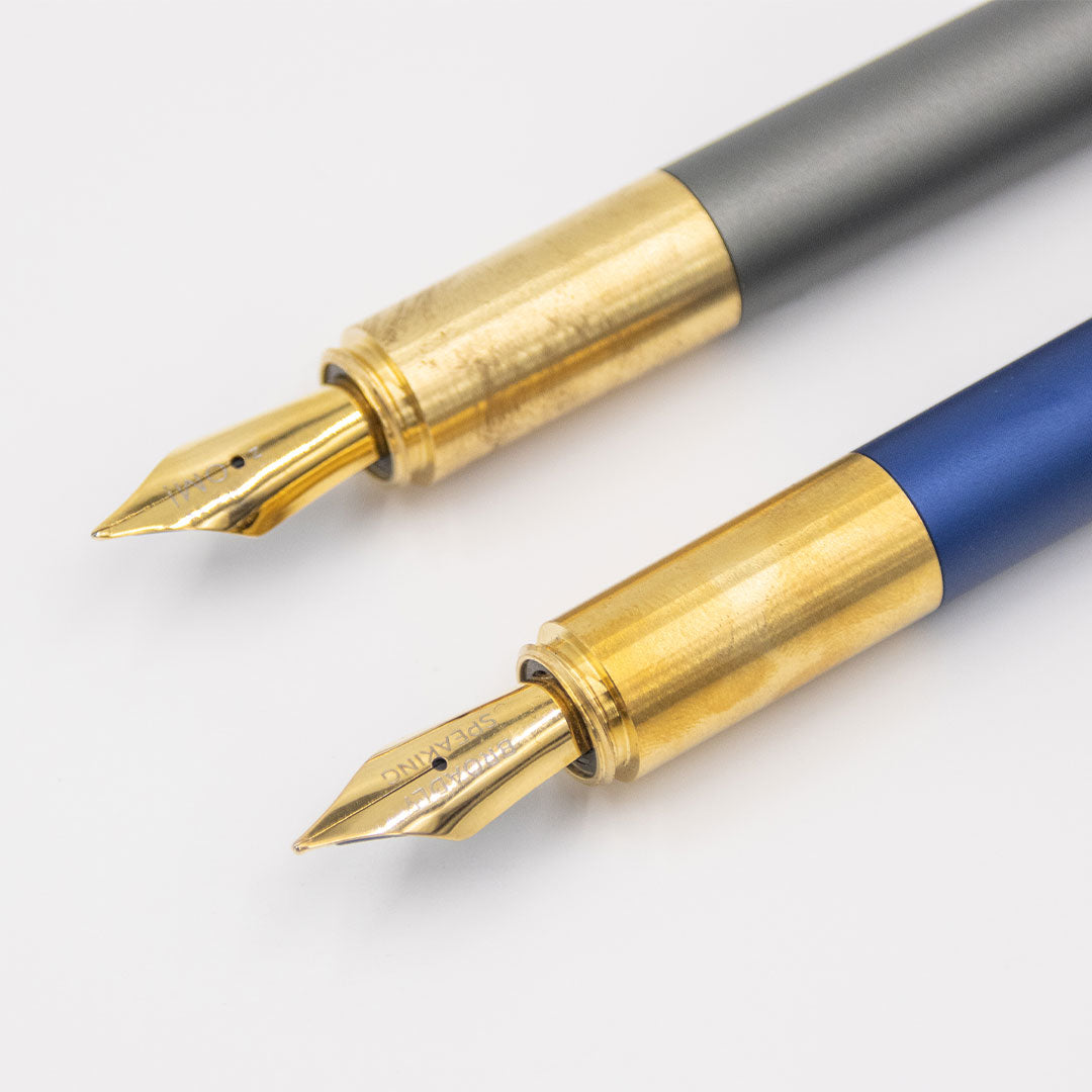 The Good Blue L130 Fountain Pen Super Matte Series Shadow