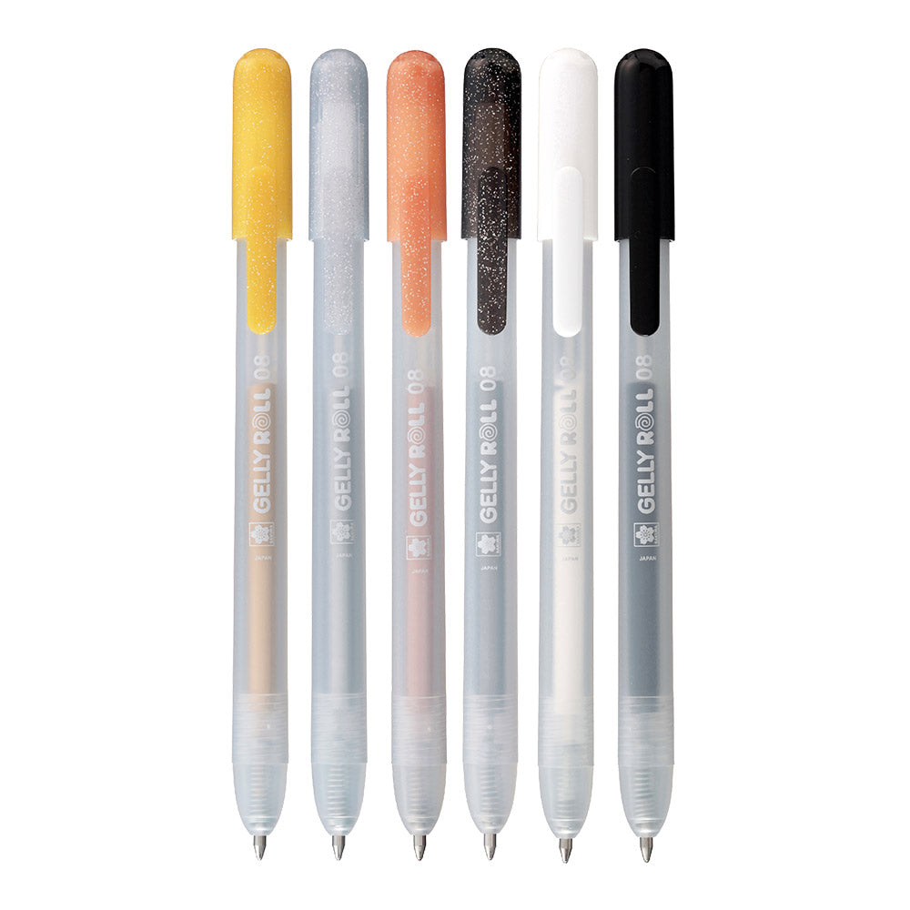 Sakura Gelly Roll Retractable Metallic Mix Set of 6