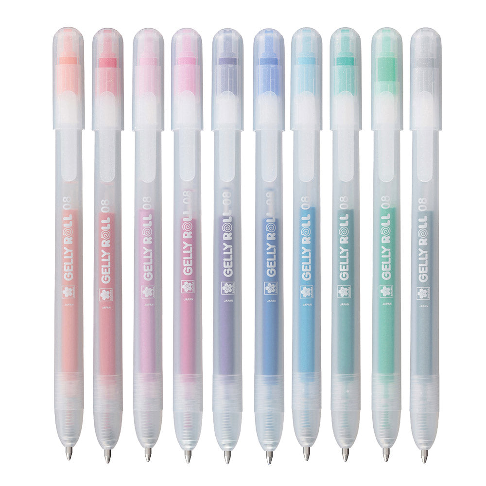 Sakura Gelly Roll Retractable Stardust Set of 10