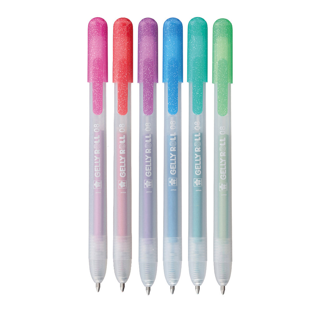 Sakura Gelly Roll Retractable Metallic Set of 6