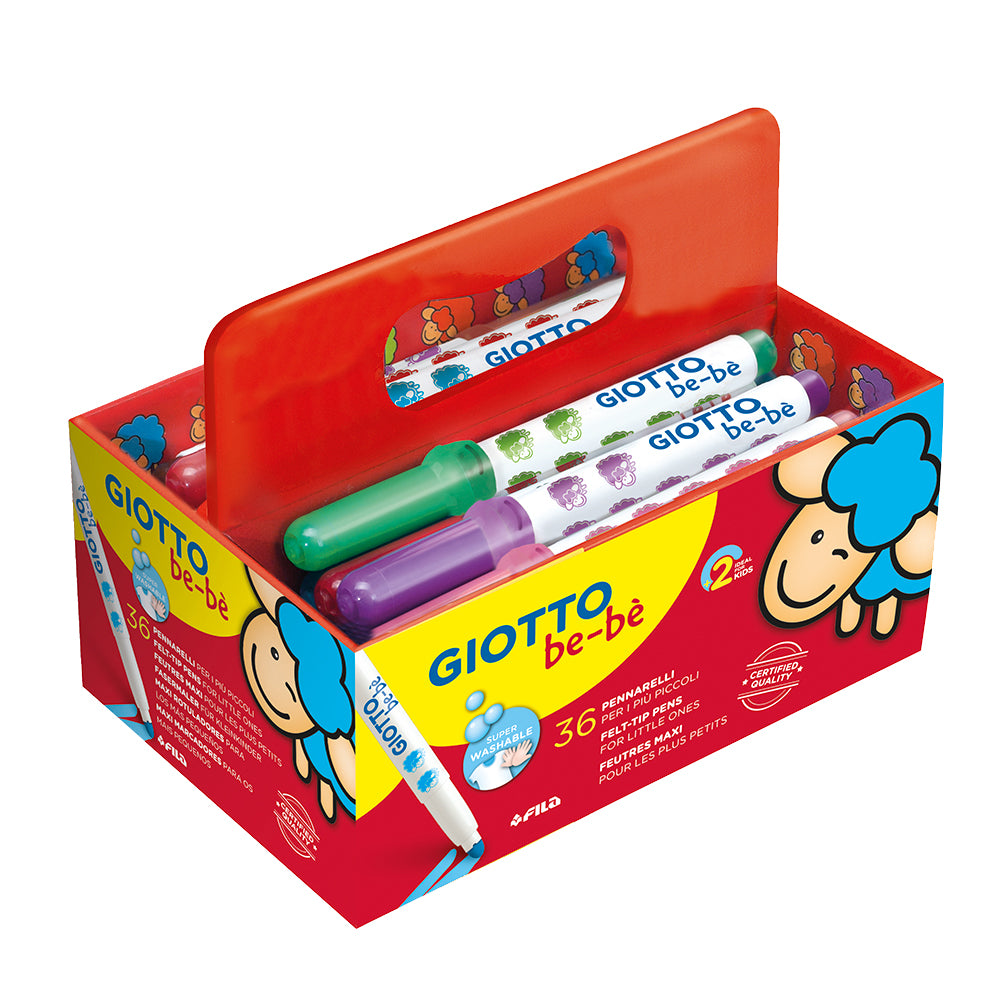 Giotto be-bè Fibre Pens Set of 36