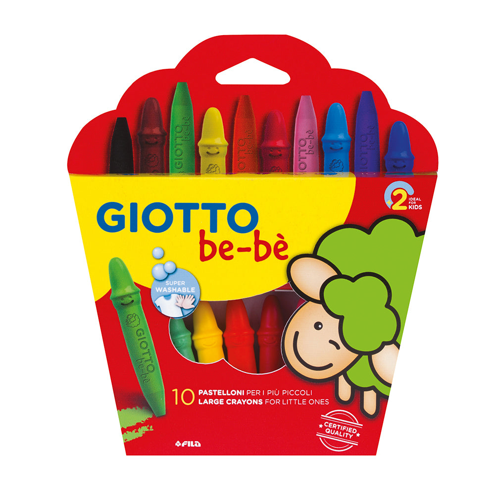 Giotto be-bè Large Crayons Set of 10