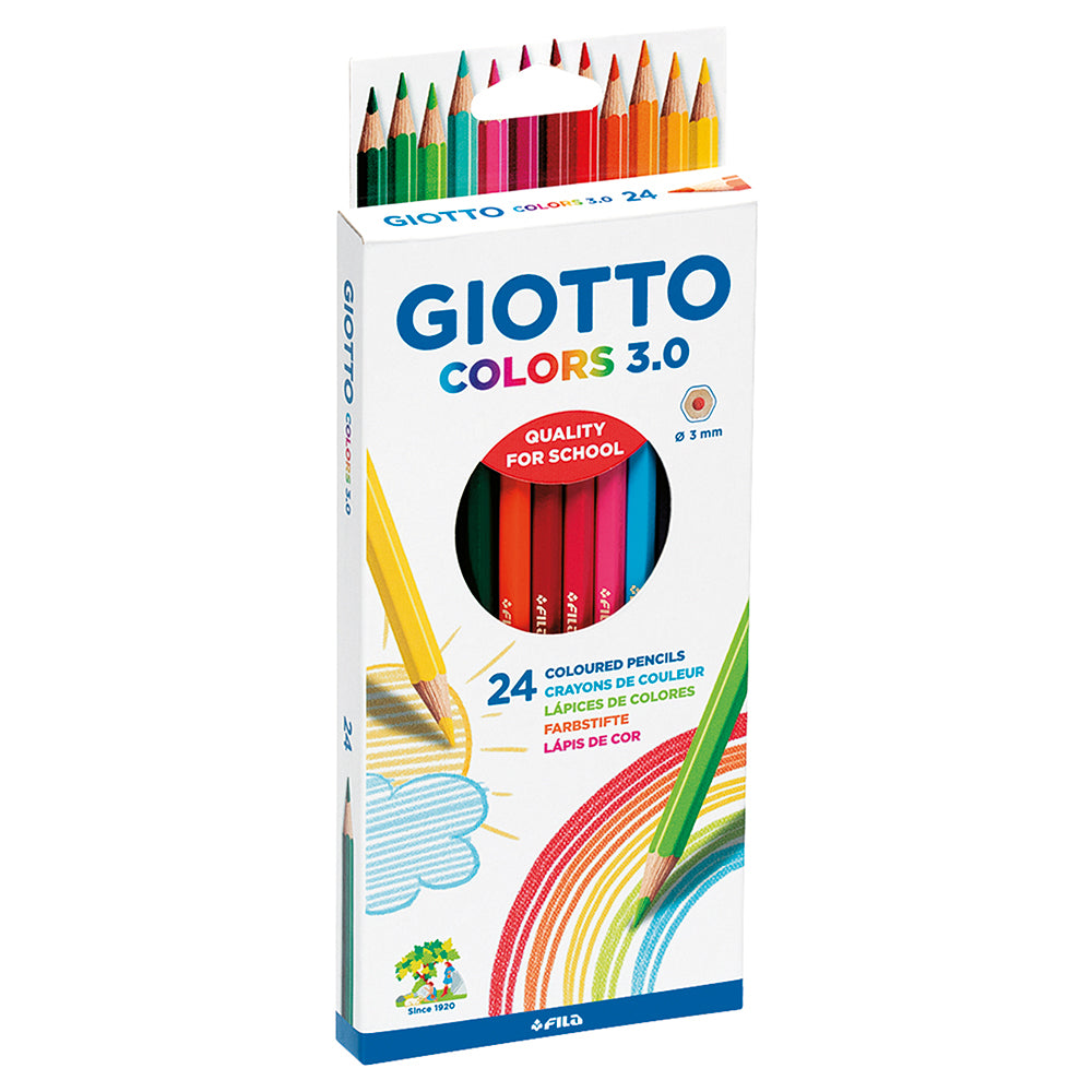 Giotto Colors 3.0 Coloured Pencils Set of 24