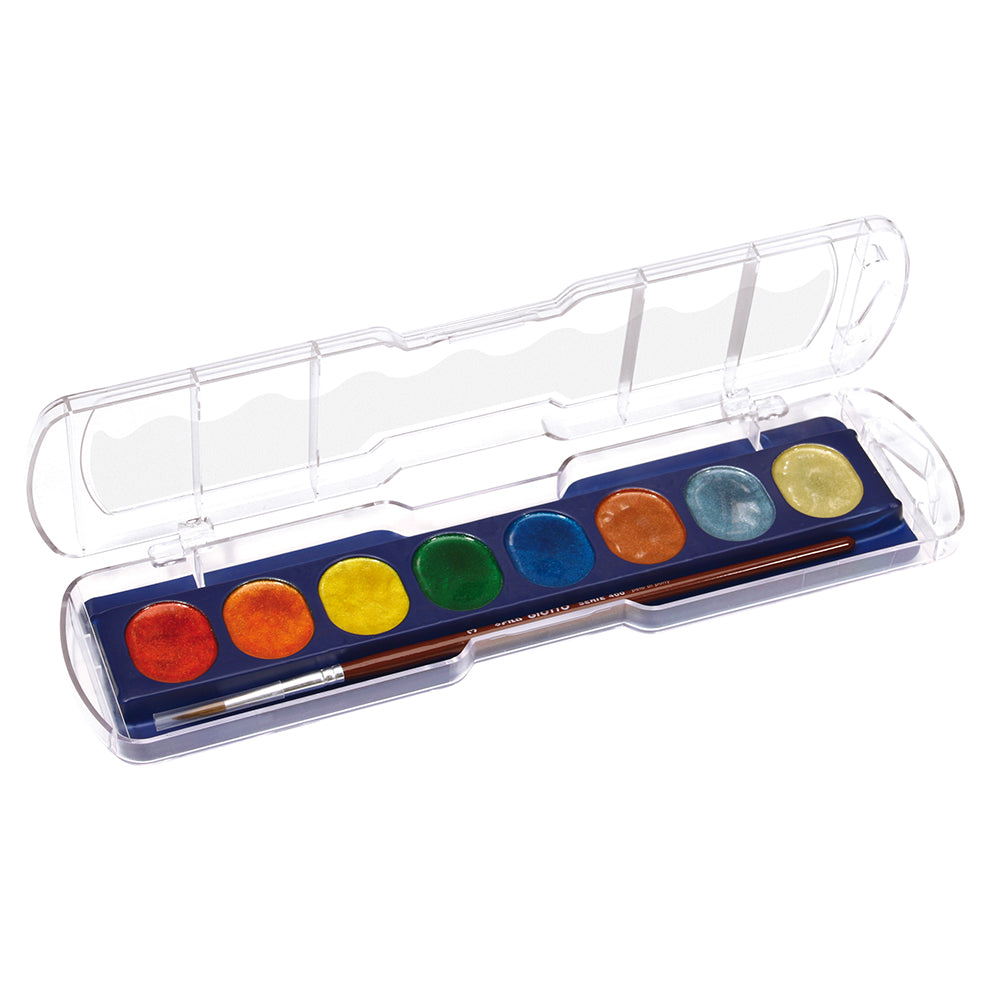 Giotto Watercolours Set of 8 Metallic