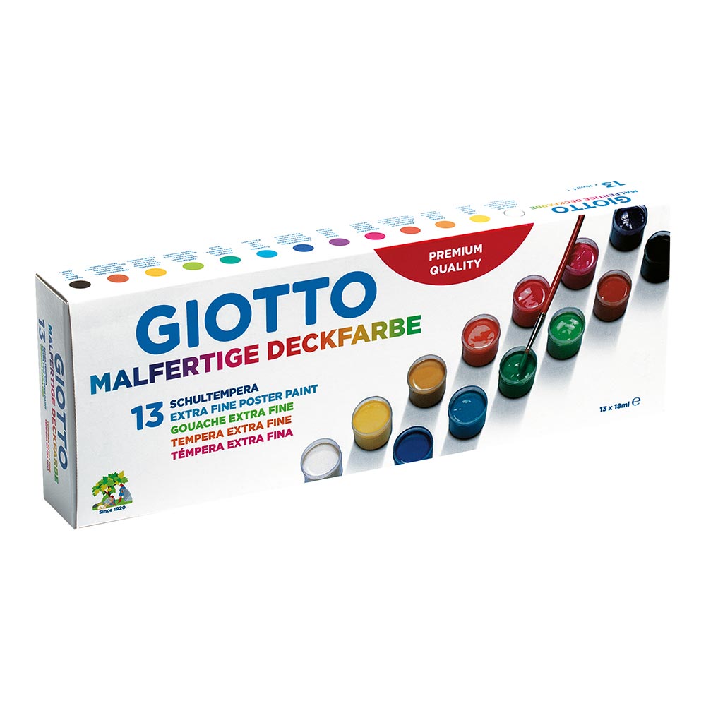 Giotto Poster Paint Set of 13