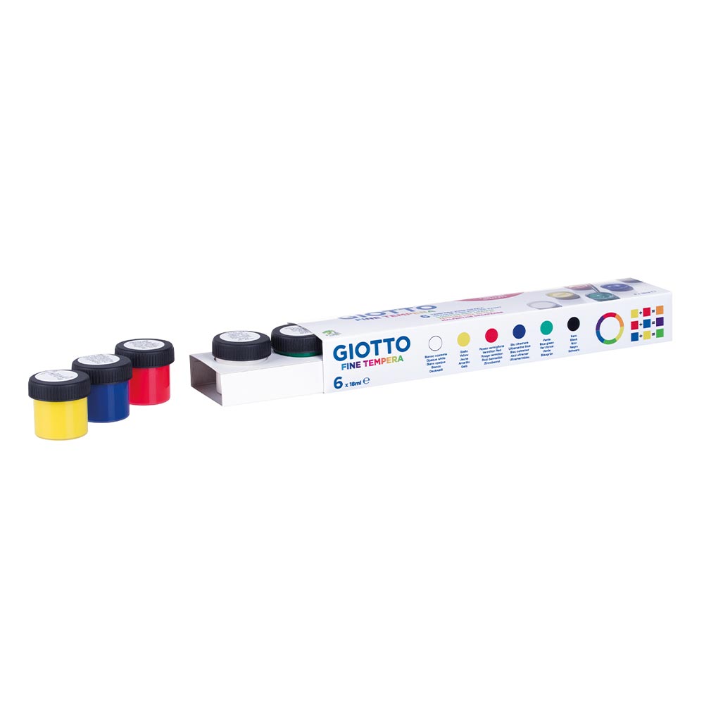 Giotto Poster Paint Set of 6