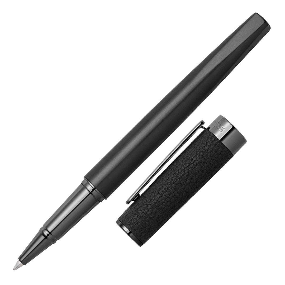 Hugo Boss Rollerball Pen Corium Black