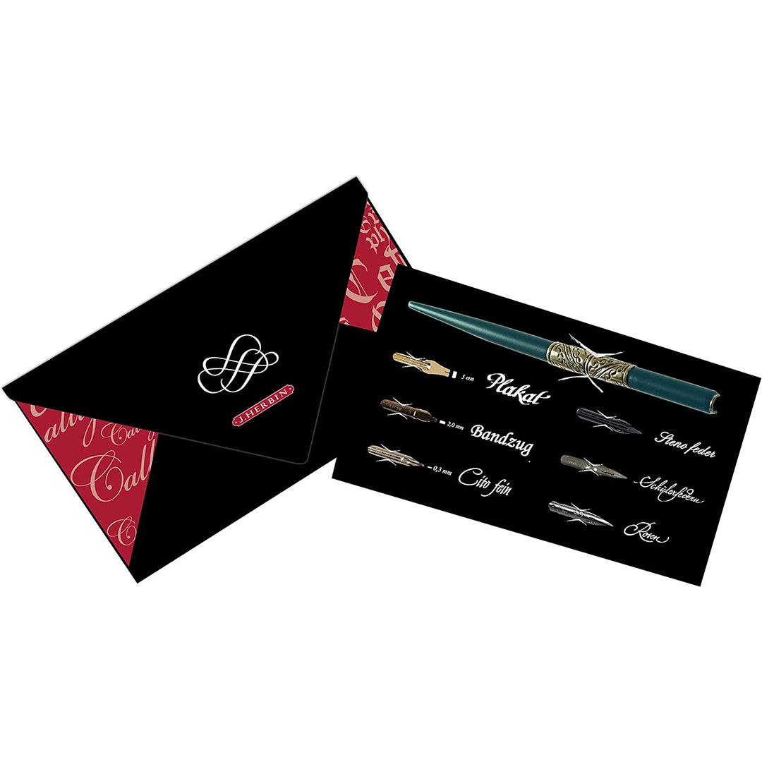 Jacques Herbin Tradional Herbin Calligraphy & Writing Set