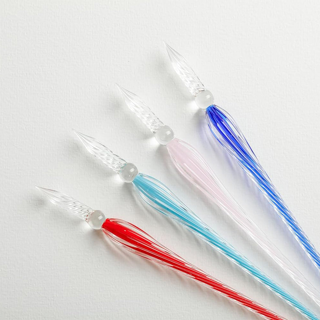 Jacques Herbin Twisted Glass Pen 18 cm