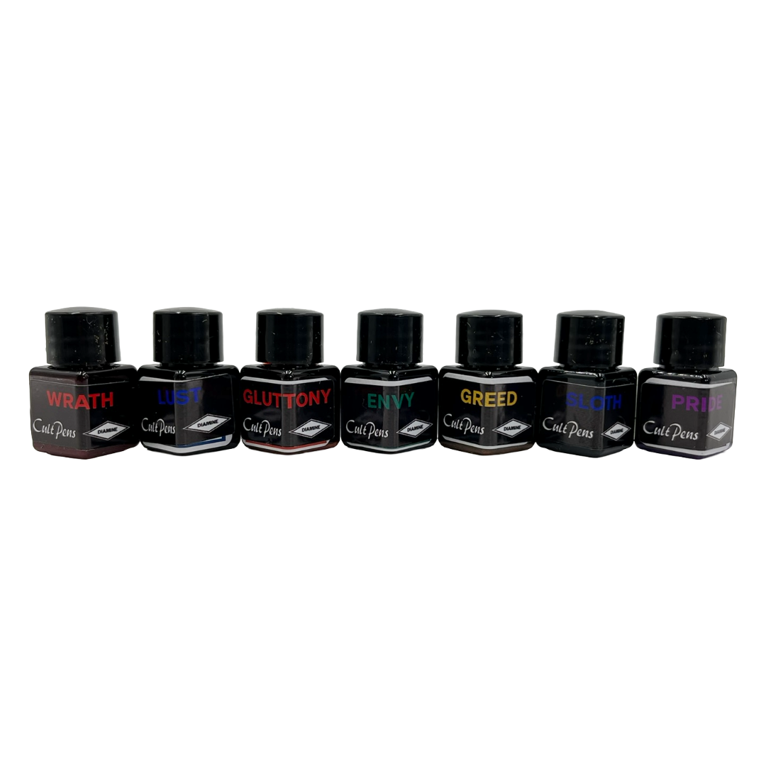 Ink Sampler Box: 7 Deadly Sins