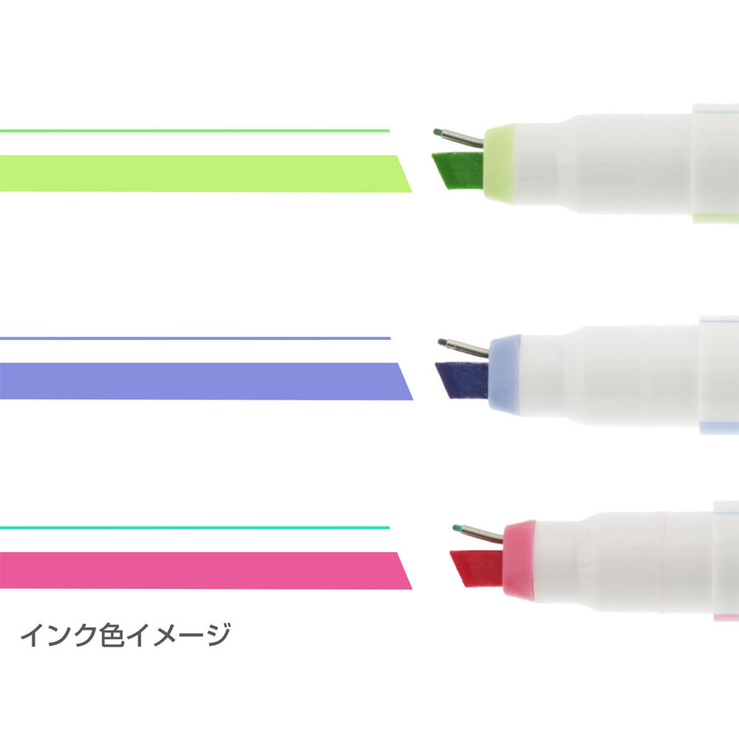 Sun-Star NINIPIE Highlight and Mark Pen Set of 3