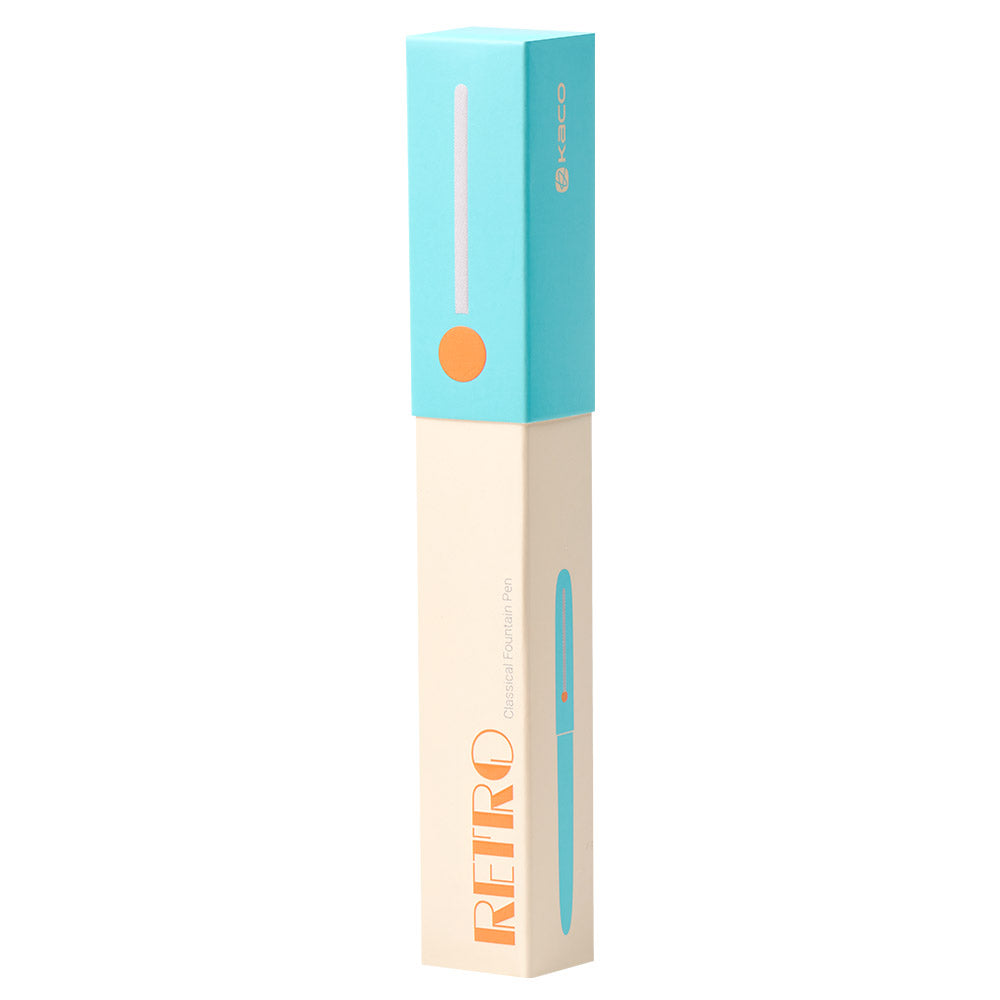 Kaco Retro Fountain Pen Turquoise