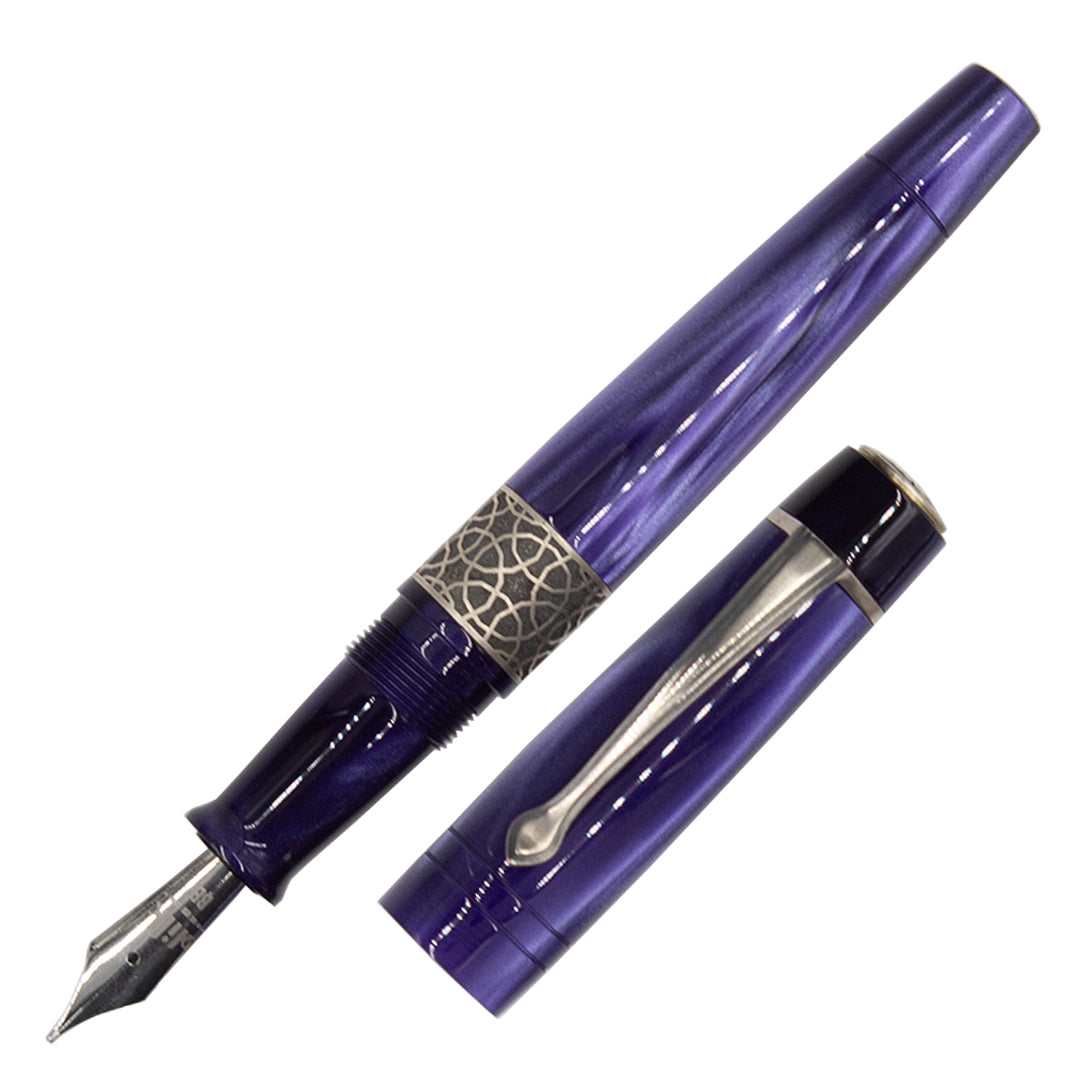 Kilk Celestial Chatoyant Purple Fountain Pen