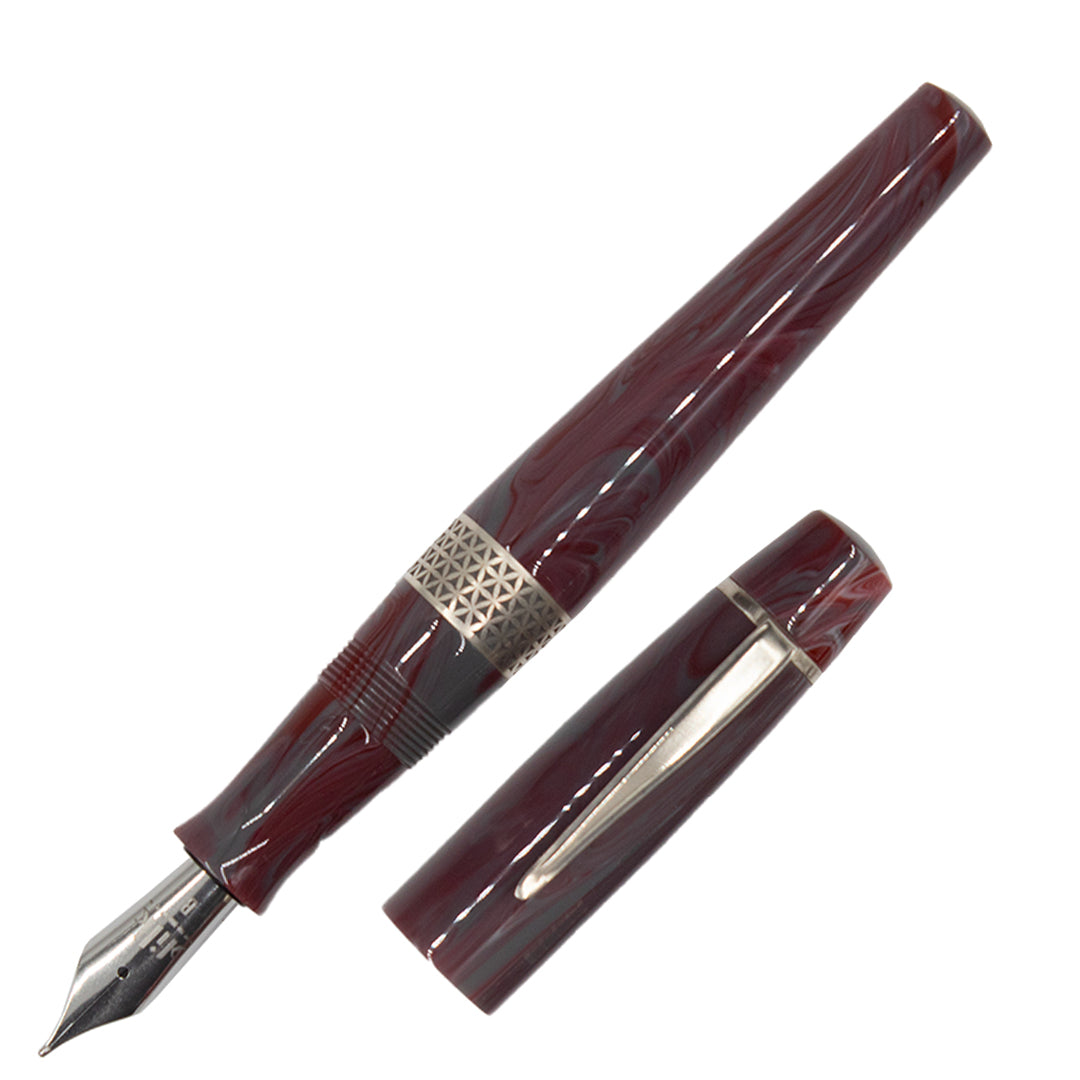 Kilk Orient Haphazard Red Fountain Pen