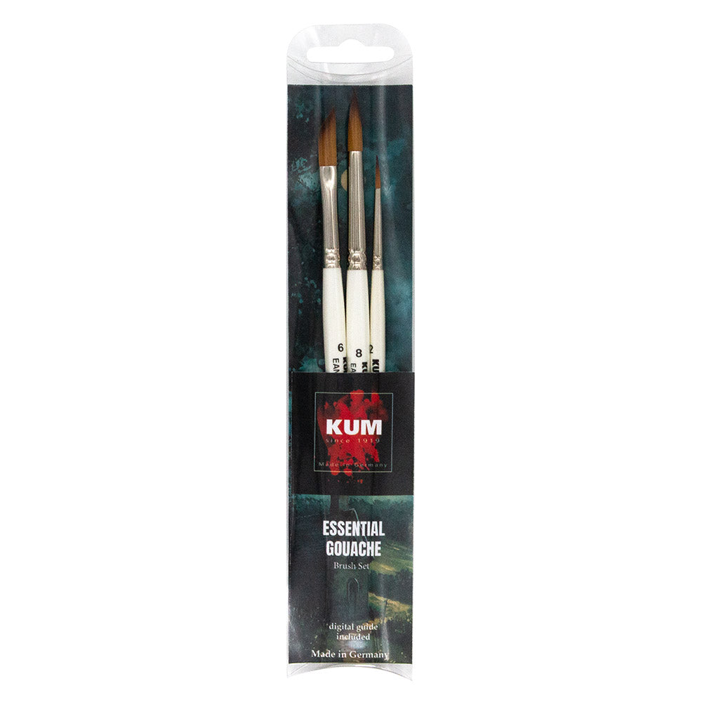 KUM Essential Gouache Brush Set