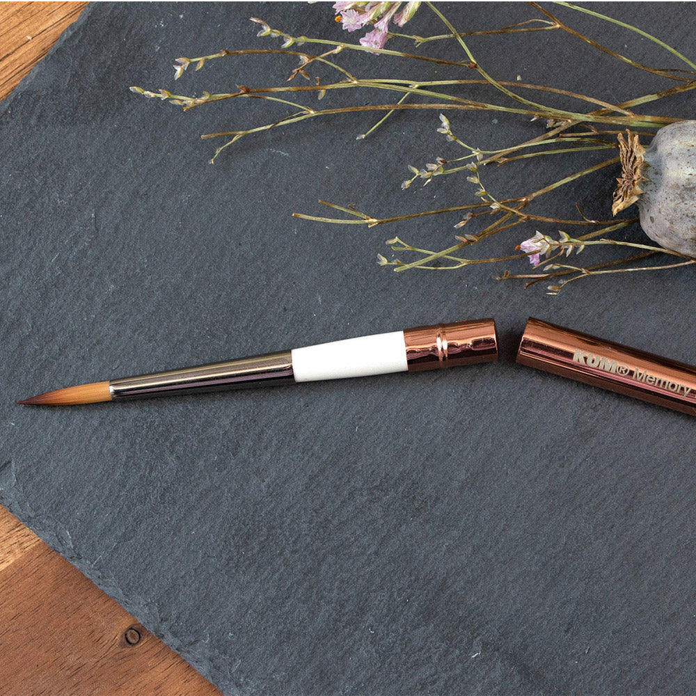 KUM Memory Point Travel Brush #6