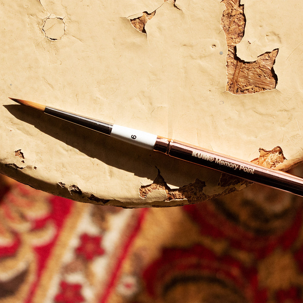 KUM Memory Point Travel Brush #6