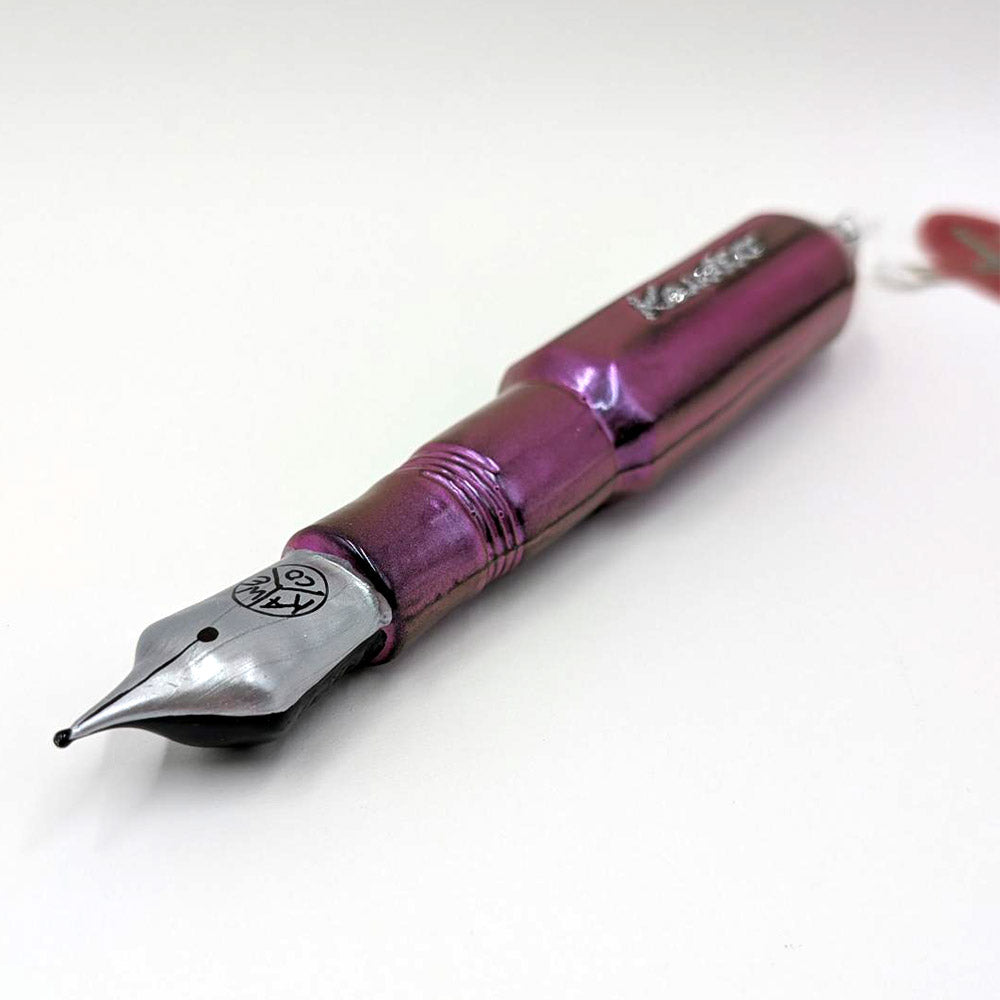 Kaweco Glass Pen Purple Christmas Decoration