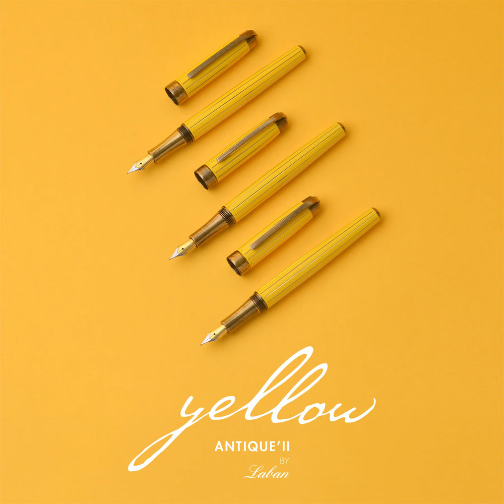 Laban Antique II Fountain Pen Yellow