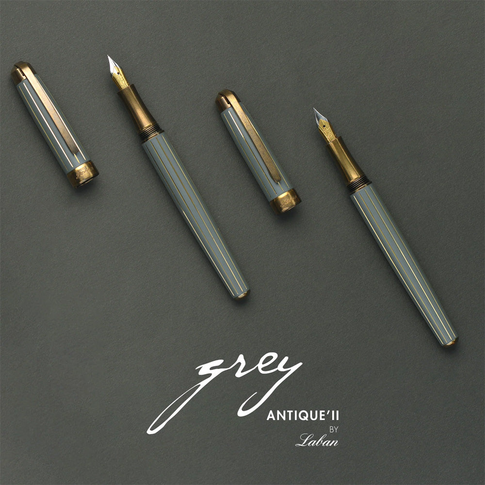 Laban Antique II Fountain Pen Grey