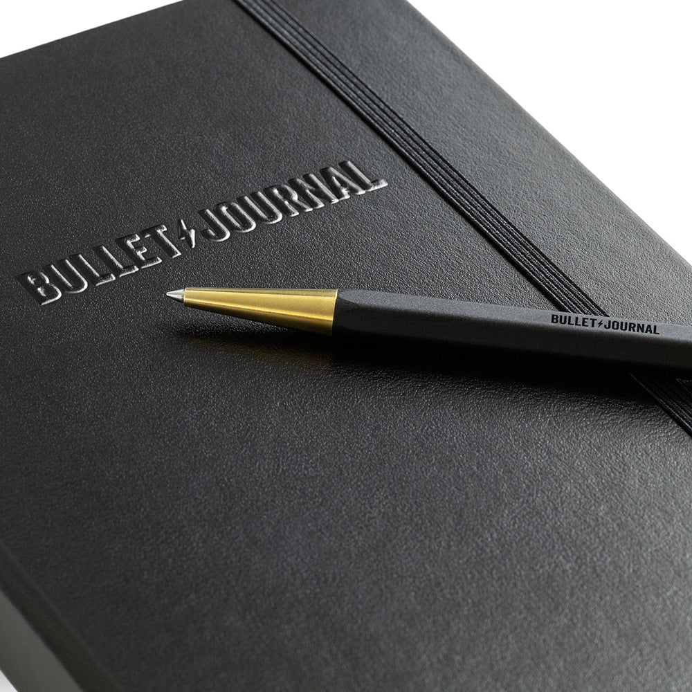 LEUCHTTURM1917 Bullet Journal Drehgriffel Ballpoint Pen Matte Black by LEUCHTTURM1917 at Cult Pens