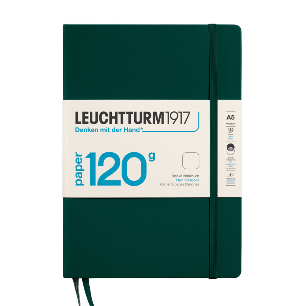 LEUCHTTURM1917 120g Edition Notebook Medium Forest Green